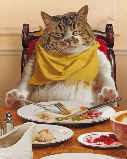 Fat Cat Eating Paint By Number.png