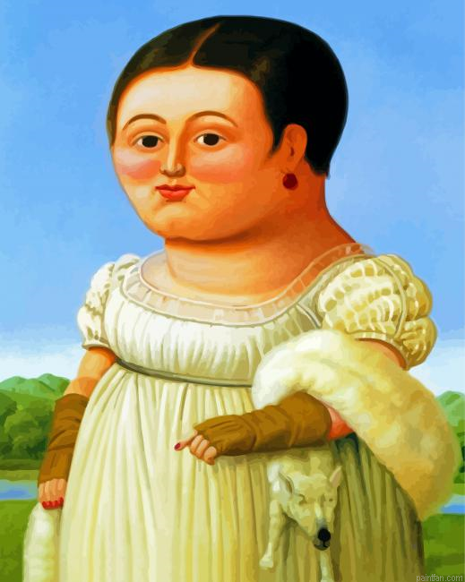 Fat Classy Lady Paint By Number.png