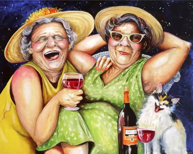 Fat Ladies Drinking Paint By Number.png