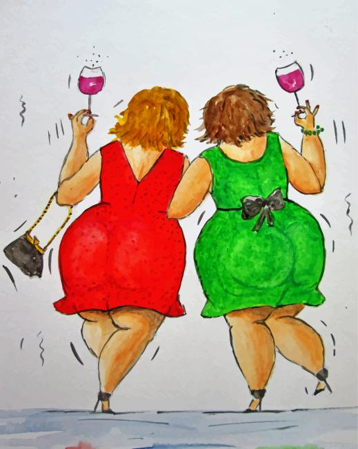 Fat Ladies Friends Paint By Number.png