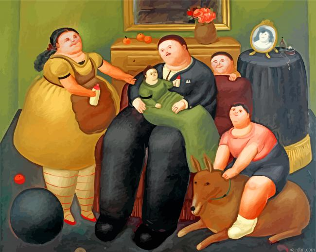 Fernando Botero Family Paint By Number.png