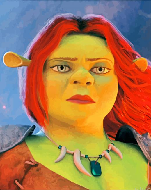 Fiona Shrek Paint By Number.png