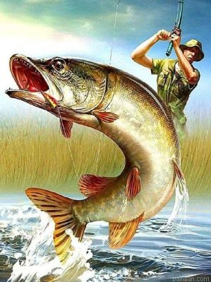 Fish And Fisherman Paint By Numbers.png