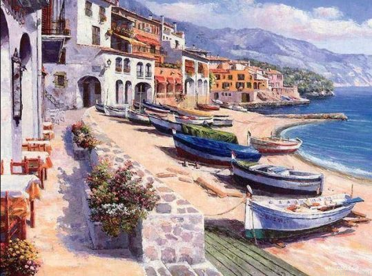 Fishermen Village Paint By Numbers.png