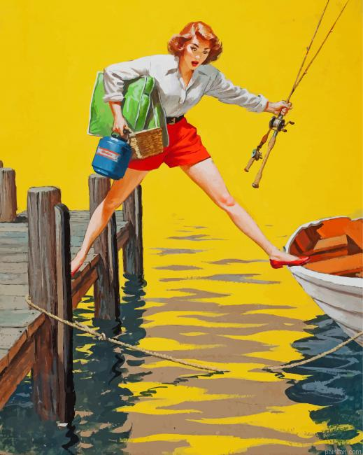 Fishing Girl Paint By Number.png