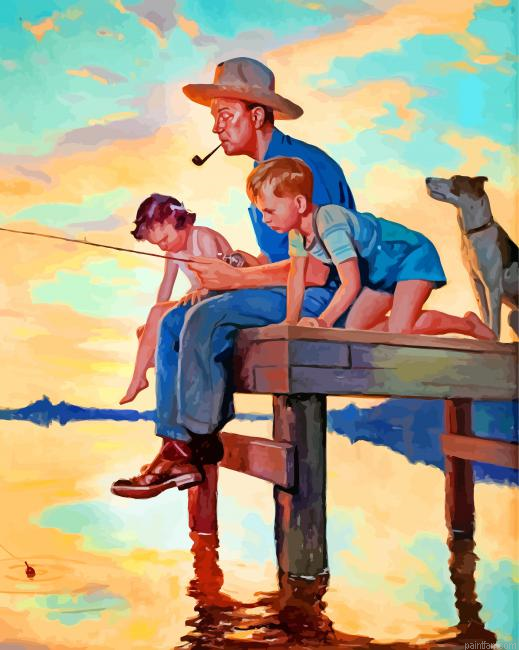 Fishing Time Paint By Number.png