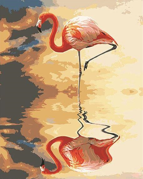 Flamingo Birds Paint By Numbers.png