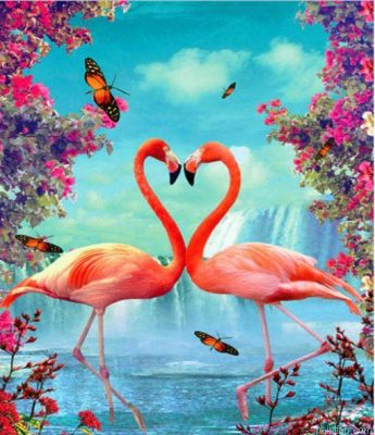 Flamingo Couple Paint By Numbers.png