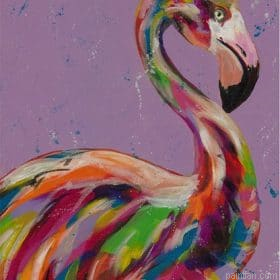 Flamingo Splendor Paint By Numbers.png