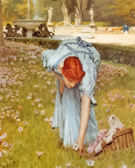 Flora Spring In The Gardens Paint By Numbers.png