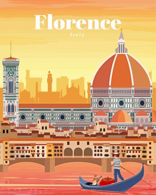 Florence Italy Poster Paint By Numbers.png