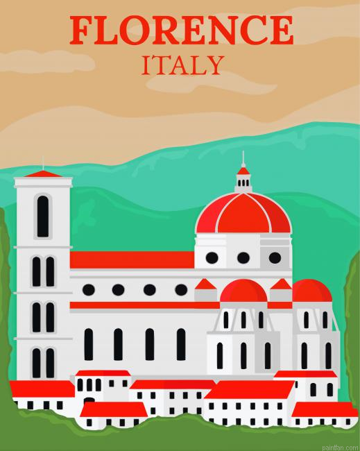 Florence Poster Italy Paint By Numbers.png