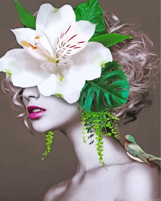 Flower Lady Paint By Number.png
