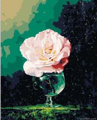 Flower In Rain Paint By Numbers.png