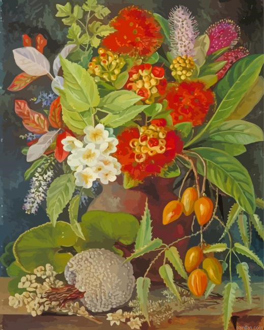 Flowers And Fruit Paint By Numbers.png