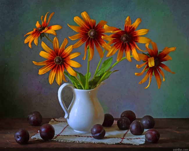 Flowers In Jug Paint By Number.png