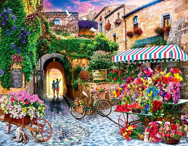Flowers Store At Toscana Cities Paint By Number.png