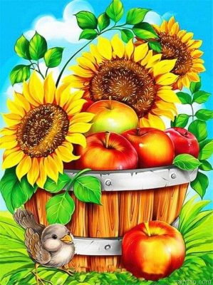 Flowers And Apples Paint By Numbers.png