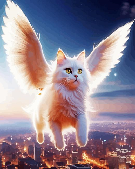 Flying Cat Paint By Numbers.png