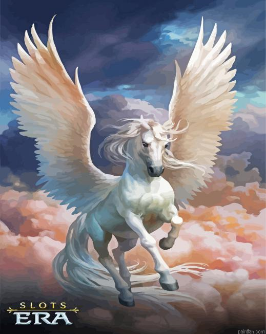 Flying Horse Art Paint By Numbers.png