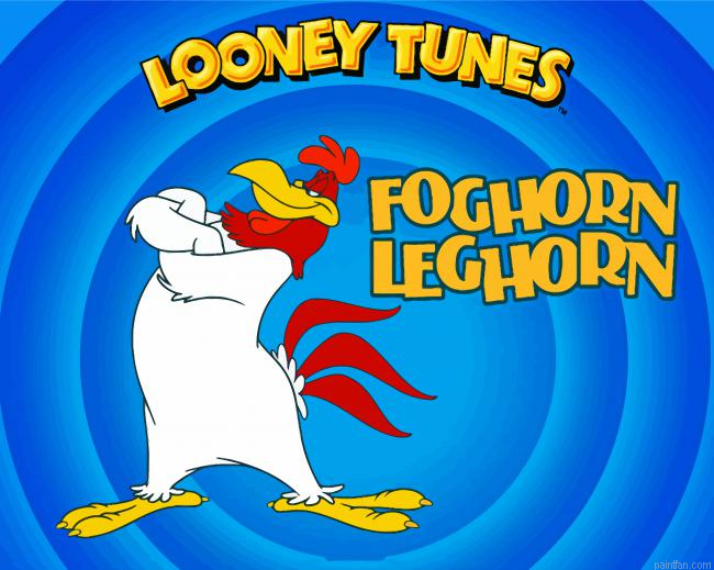 Foghorn Leghorn Paint By Numbers.png