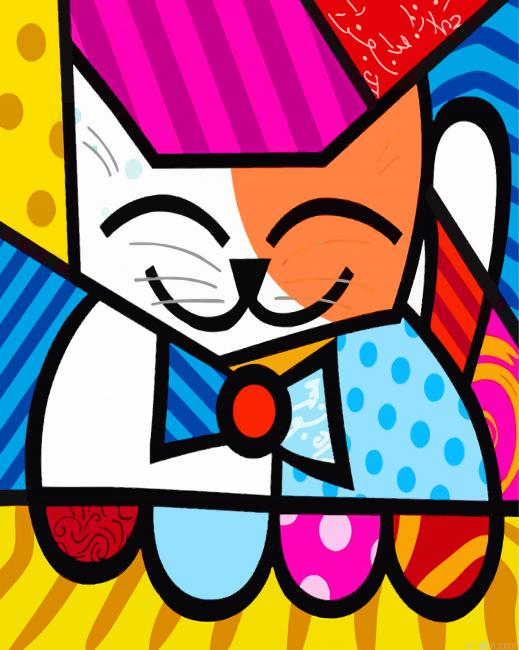Folk Cat Art Paint By Number.png
