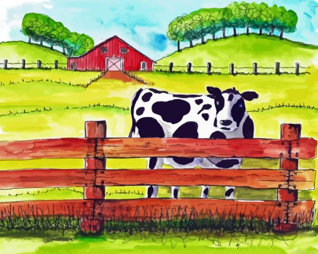 Folk Cow Paint By Numbers.png