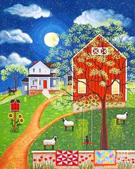 Folk Farm Art Paint By Number.png