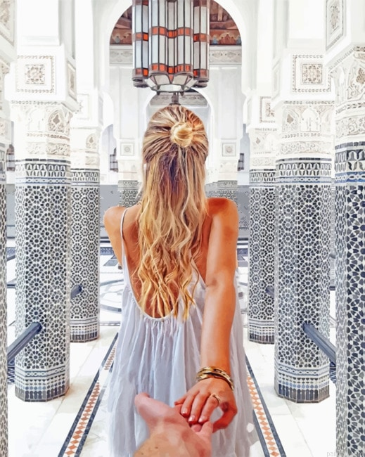Follow Me To Marrakesh Morocco Women Paint By Numbers.png
