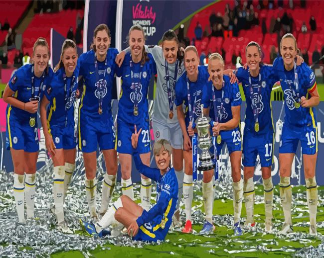 Football Club Chelsea Ladies Paint By Numbers.png