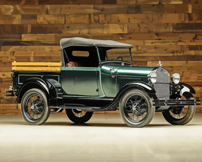 Ford Model A Pickup Roadster Paint By Numbers.png