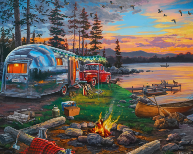 Forest Camping Nature Paint By Numbers.png