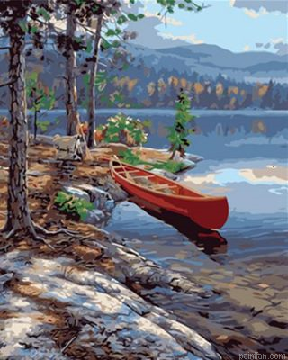 Forest In Lakeside Paint By Numbers.png
