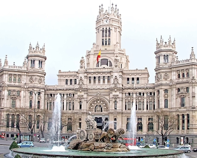 Fountain Of Cybele Spain New Paint By Numbers.png