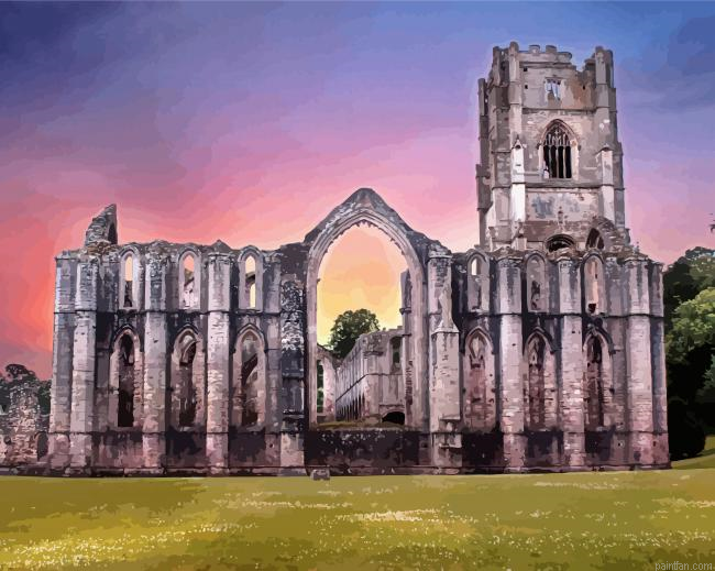 Fountains Abbey Paint By Numbers.png