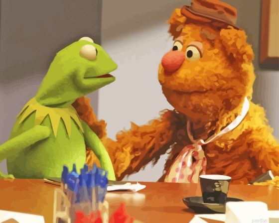 Fozzie Bear And Kermit Paint By Numbers.png