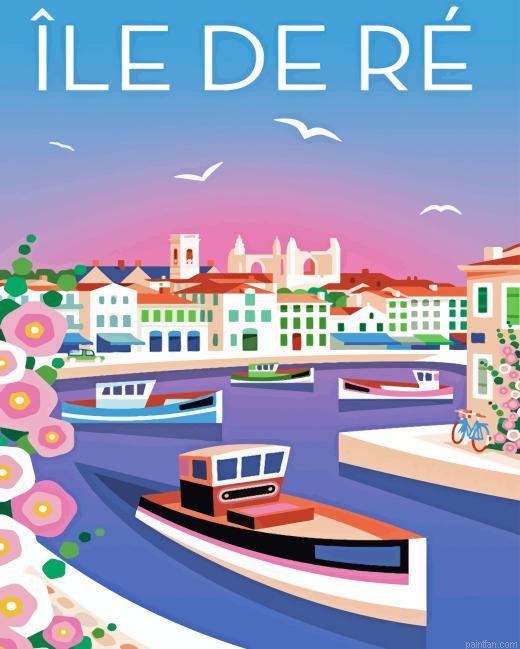 France Ile De Re Paint By Numbers.png
