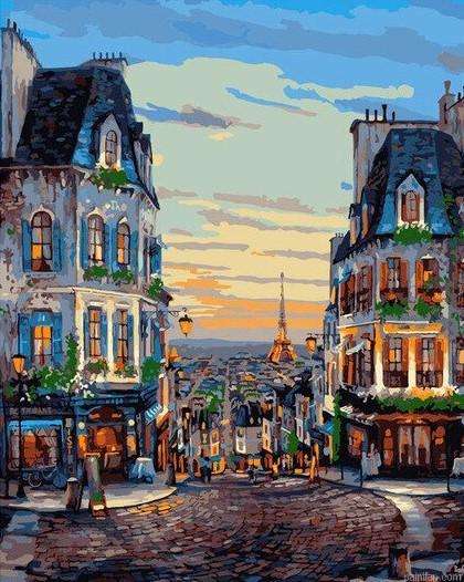 France Paris Paint By Numbers.png