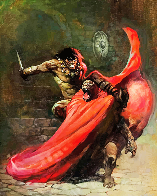 Frank Frazetta Conan Paint By Numbers.png