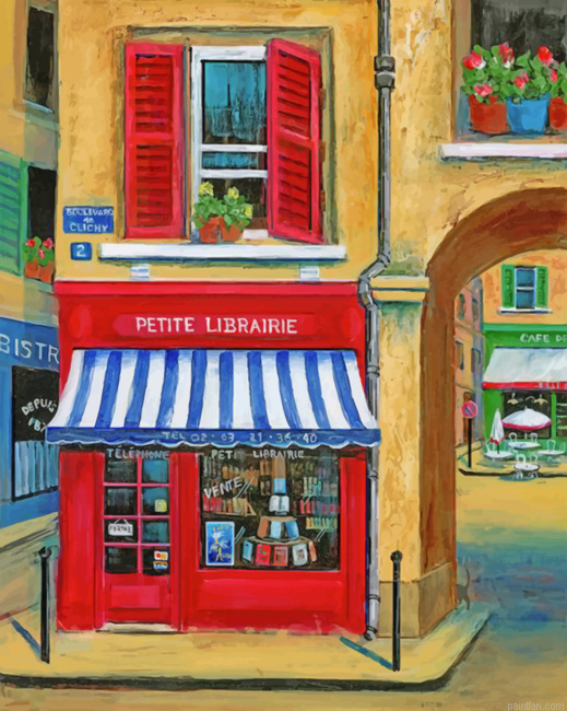 French Library Paint By Numbers.png