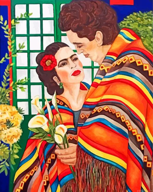 Frida Kahlo And Her Husband Paint By Number.png