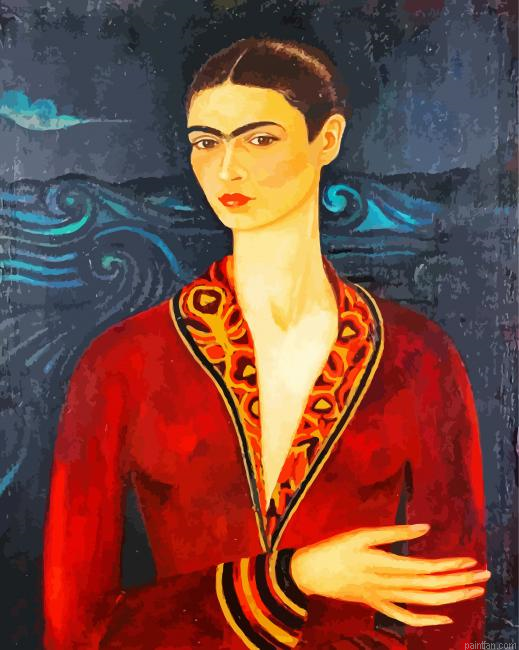 Frida Kahlo Portrait Paint By Number.png