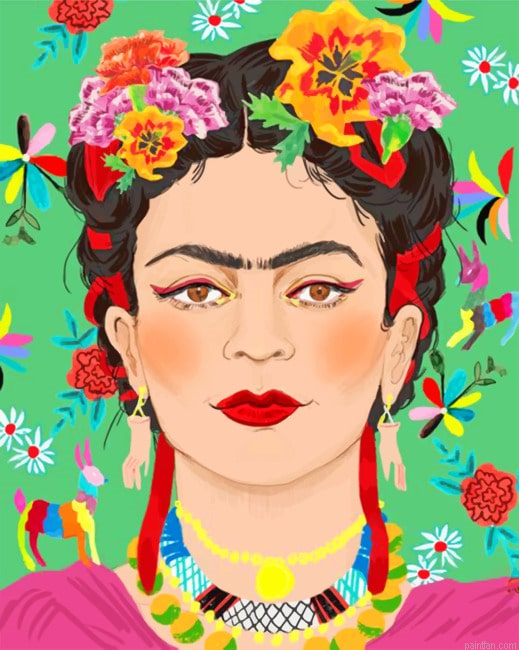 Frida Kahlo Women Paint By Numbers.png