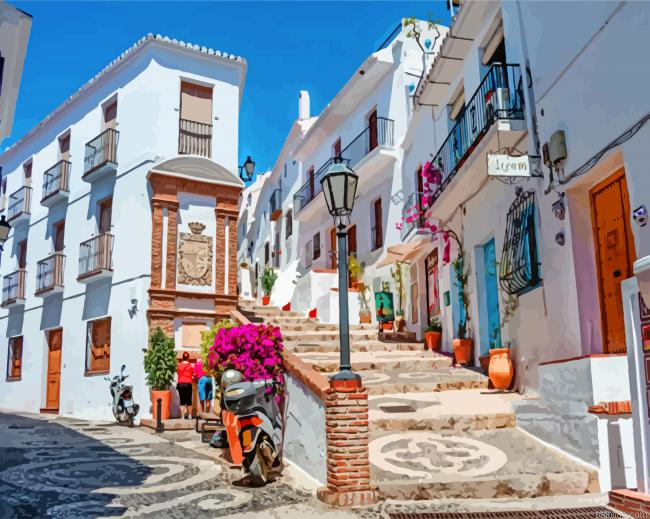 Frigiliana Spain Paint By Numbers.png