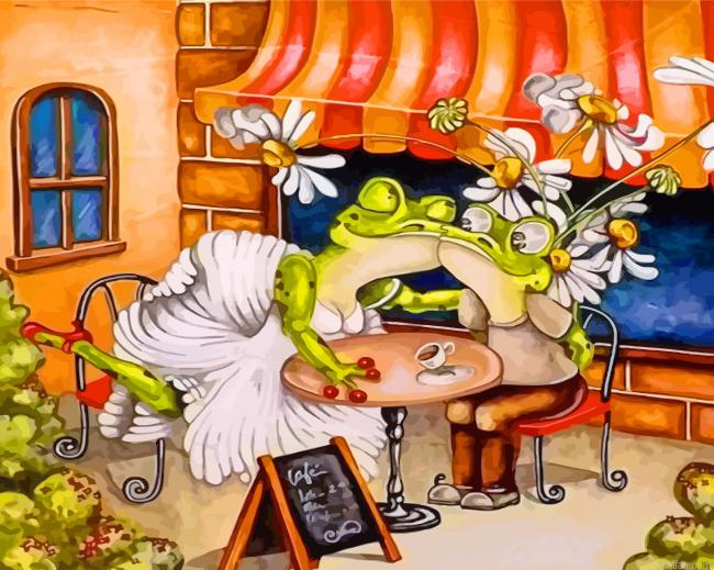 Frogs In Love Paint By Number.png