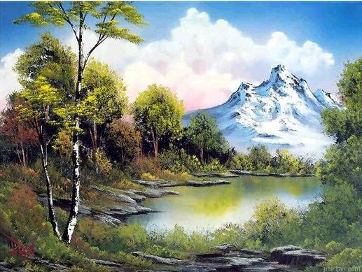 Frozen Mountain Paint By Numbers.png