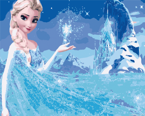 Frozen Princess Paint By Numbers.png