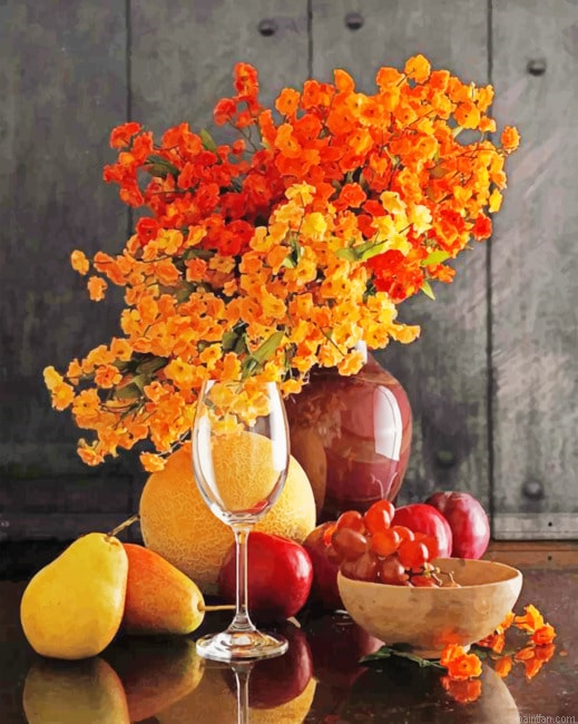 Fruits And Flowers Still Life New Paint By Numbers.png