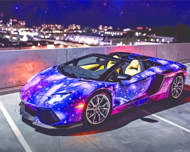 Galaxy Lamborghini Paint By Number.png