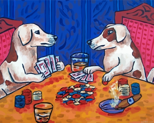 Gambling Dogs Art Paint By Number.png